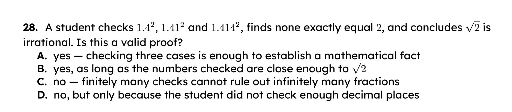 7. Sample paper — Class 10 Mathematics, Chapter 1 (Real Numbers), as it exists today.